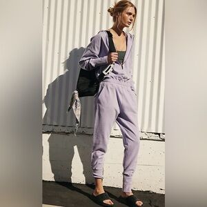 NWOT FREE PEOPLE MOVEMENT TRAINING DAY HOODED JUMPSUIT XS